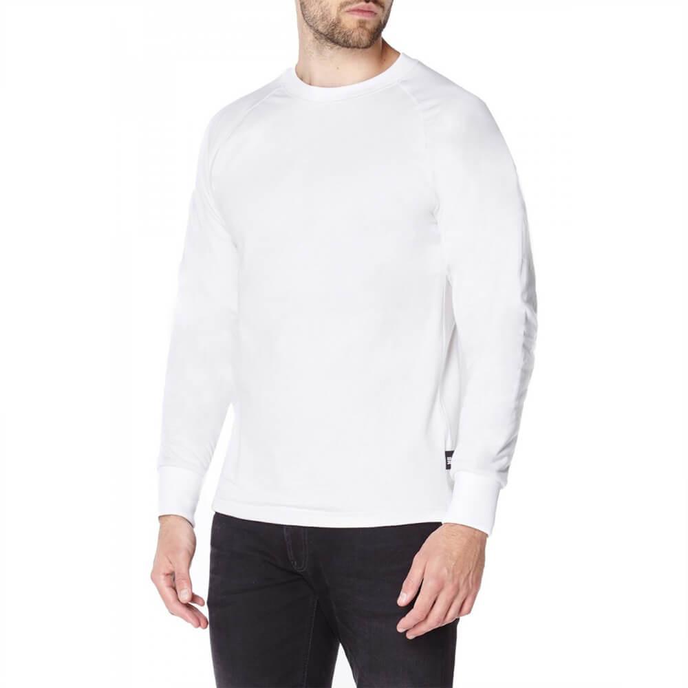 Knife Resistant Anti Slash Long Sleeved T-shirts in White