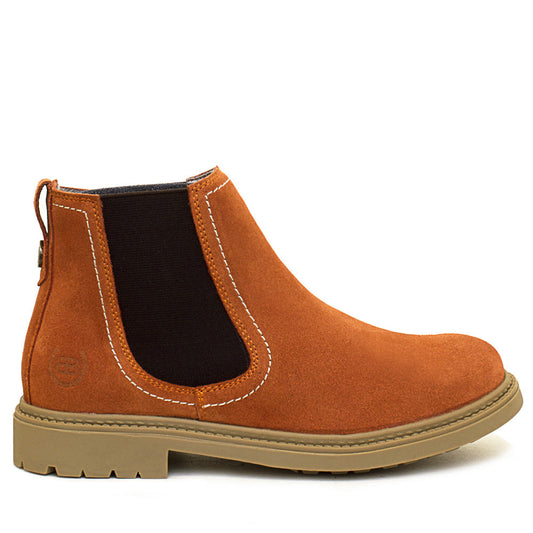 Toddy Short Boot - Burnt Orange