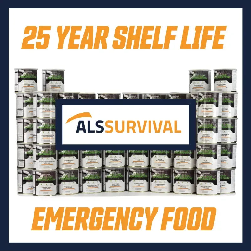 All The Favourites Package - 25 Year Shelf Life Freeze Dried Food Tins - Freeze Dried Food
