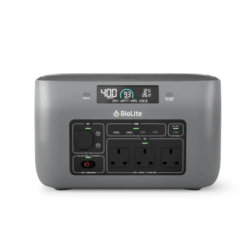 BioLite BaseCharge 1500 Portable Power Station - Portable Power Station