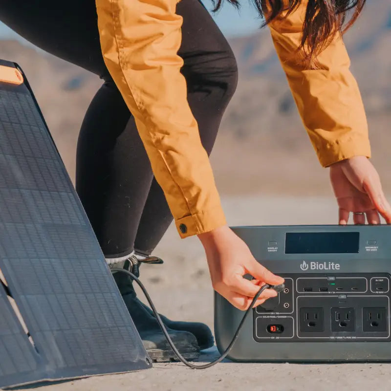 BioLite BaseCharge 1500 Portable Power Station - Portable Power Station