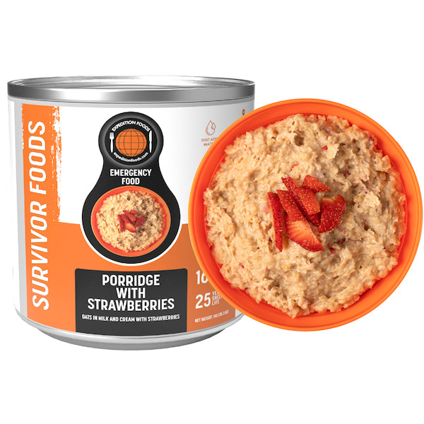 Survivor Foods – 3 Months Emergency Food Tins