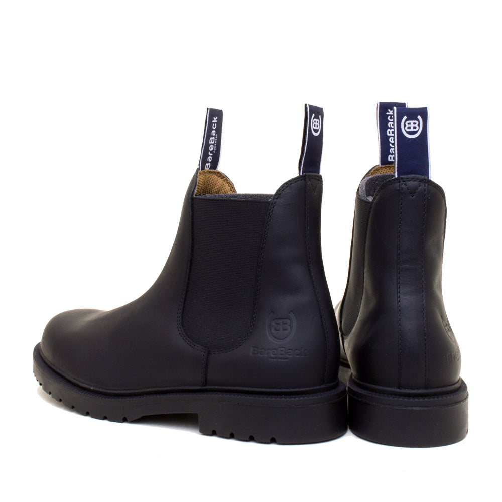 Detroit Steel Toe Cap Work Boots -  Black