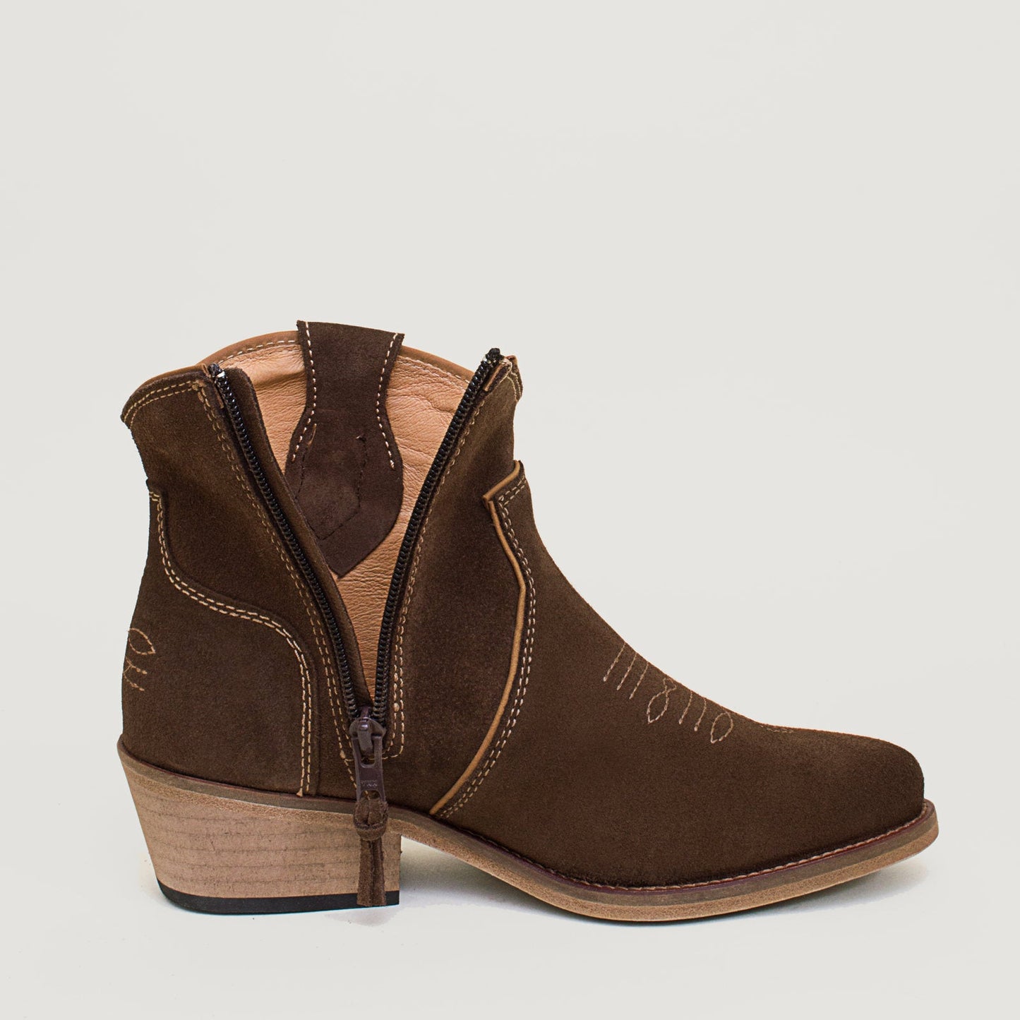 Dixie Cowboy Boots - Brown
