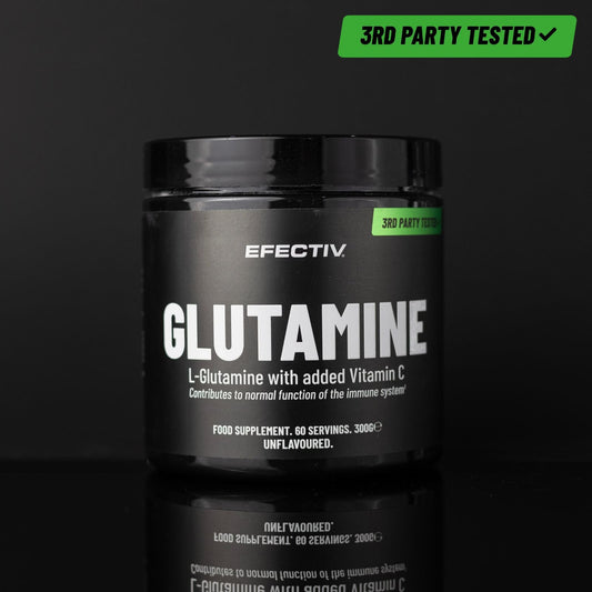 Efectiv Nutrition L-Glutamine + Vit C 300g