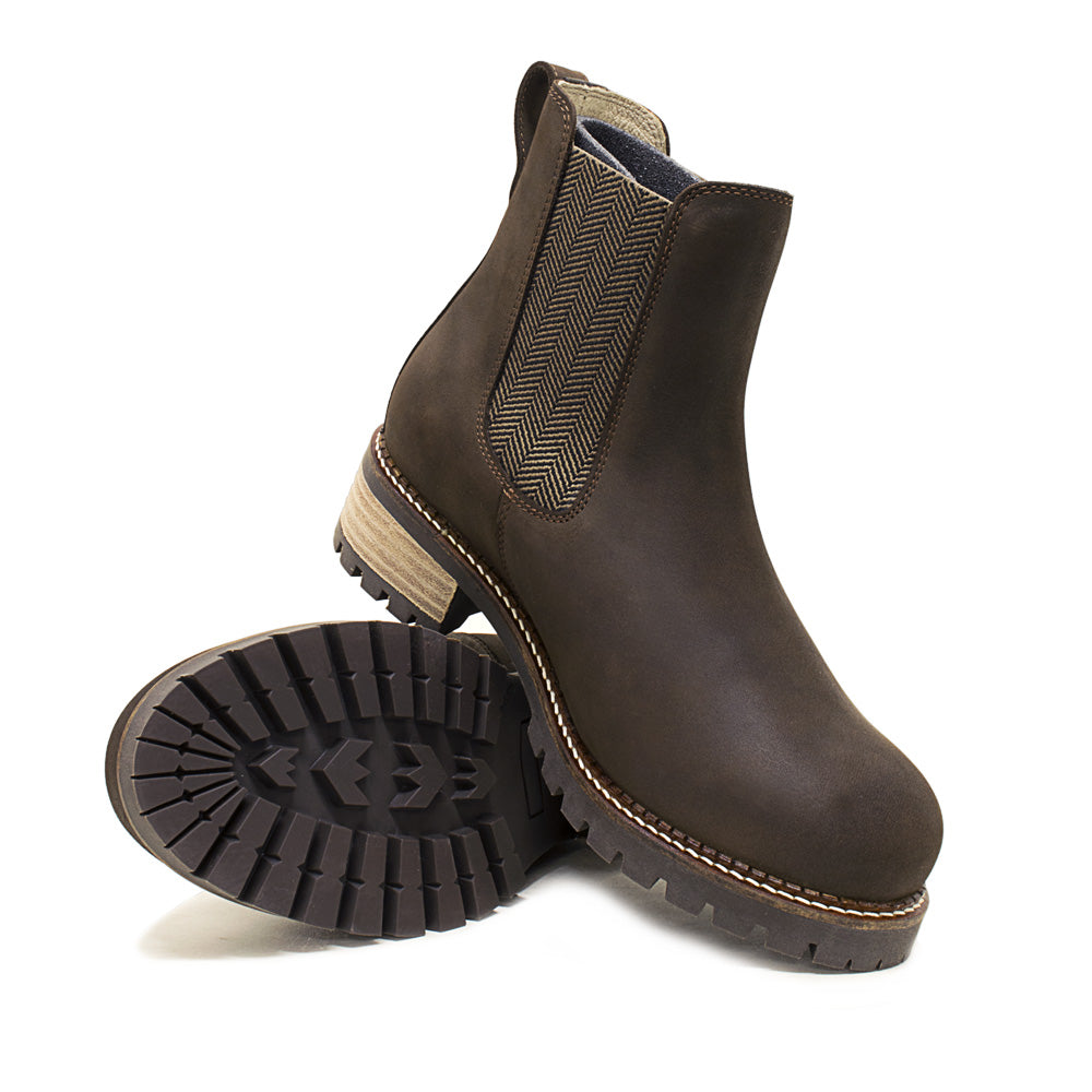Franklin Chelsea Boots - Brown