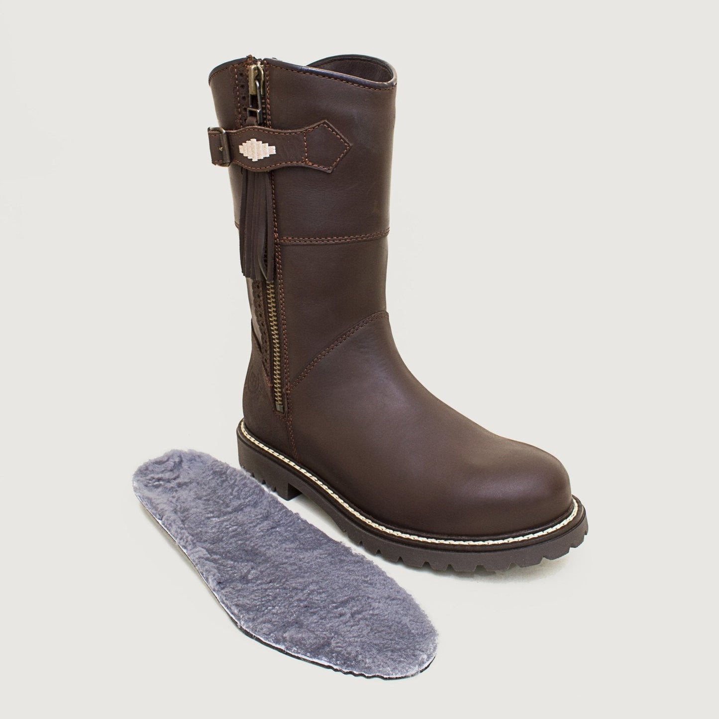 Hudson Mid Waterproof Boots - Chocolate