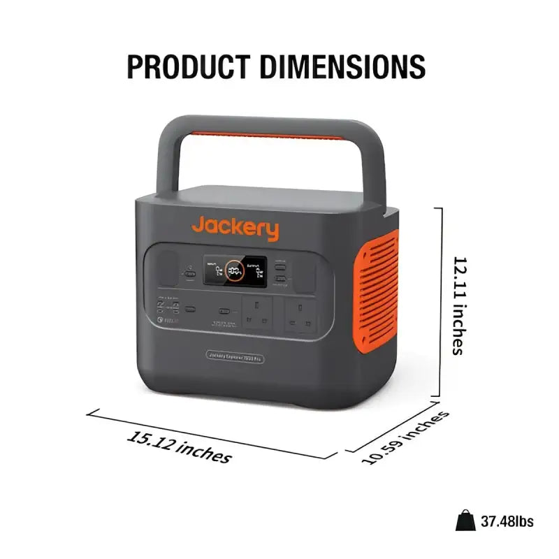Jackery Explorer 1500UK Pro Portable Power Station - Portable Power Station