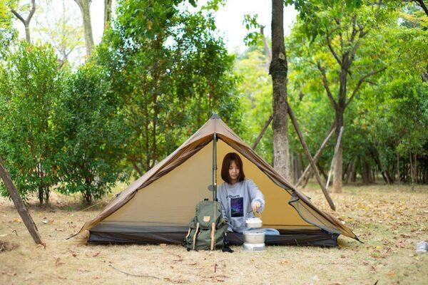 3F UL Gear Lanshan 1 Pro 3 season tent - Khaki (T Zip)