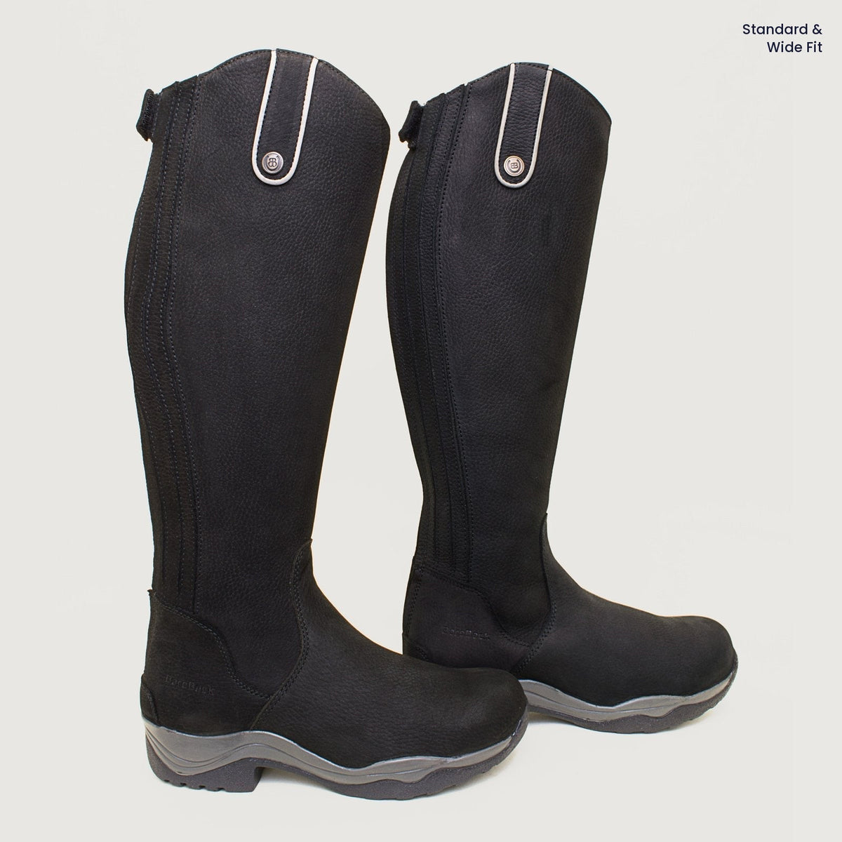 Montana Long Riding Boots - Black