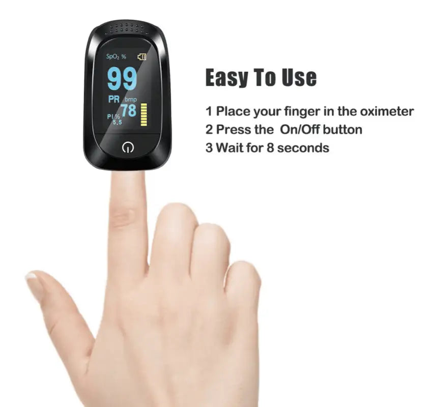 Pulse Oximeter Heart Rate & Perfusion Monitor