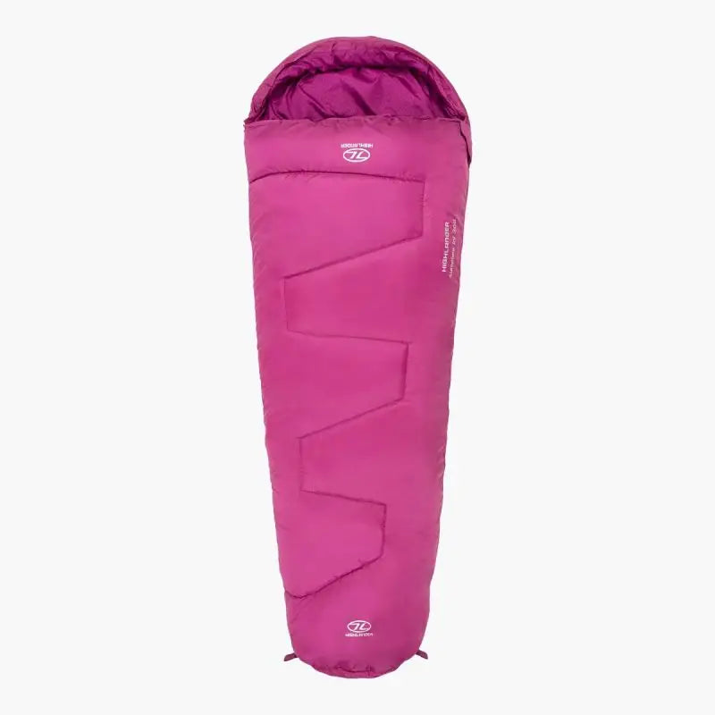 Sleepline Junior 300 Mummy Sleeping Bag – Pink - Sleeping Bag