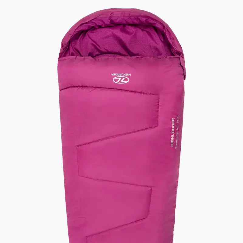 Sleepline Junior 300 Mummy Sleeping Bag – Pink - Sleeping Bag