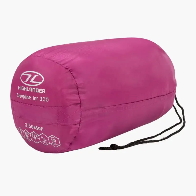 Sleepline Junior 300 Mummy Sleeping Bag – Pink - Sleeping Bag