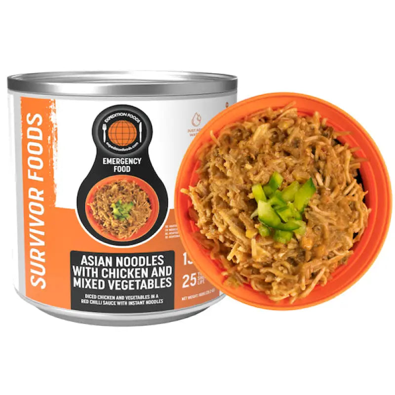 Survivor Foods – 3 Months Emergency Food Tins - Freeze Dried Food