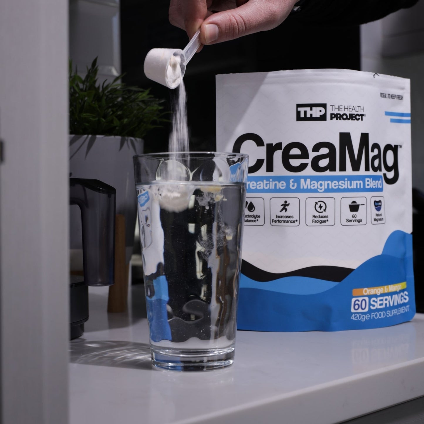 The Health Project CreaMag™ | Creatine & Magnesium Blend
