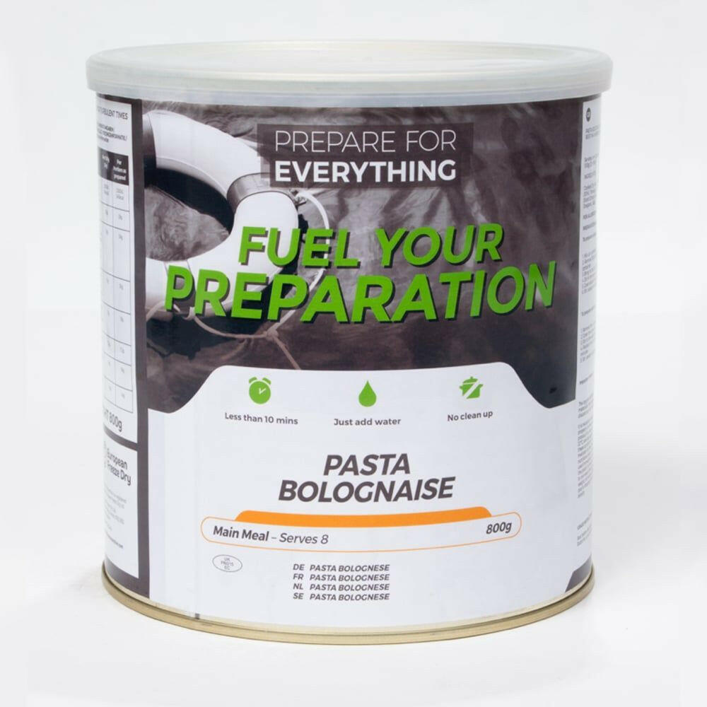 Fuel Your Preparation Tin of Pasta Bolognaise