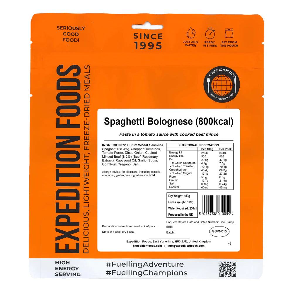 Spaghetti Bolognese Pouches - BULK BUY